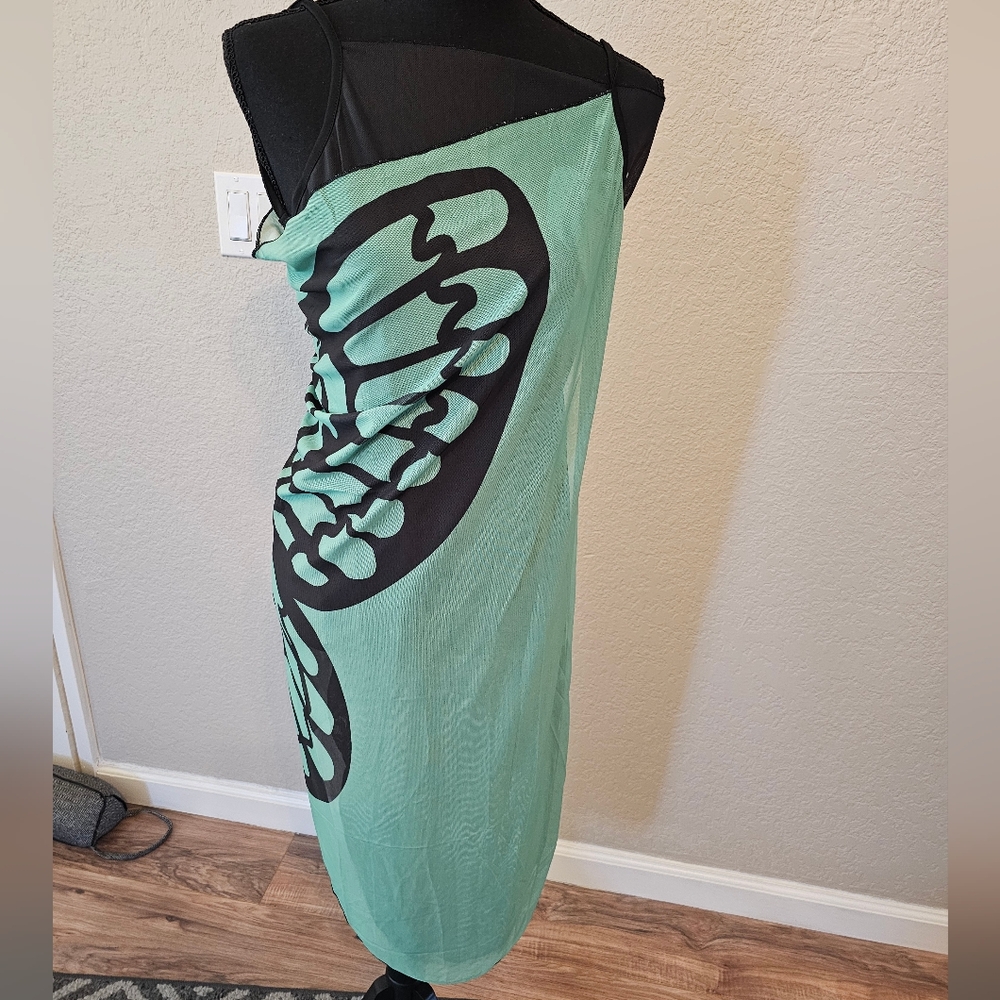 Green Swim Cover-Up
